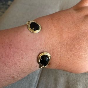 Kendra Scott Gold and Black Bracelet